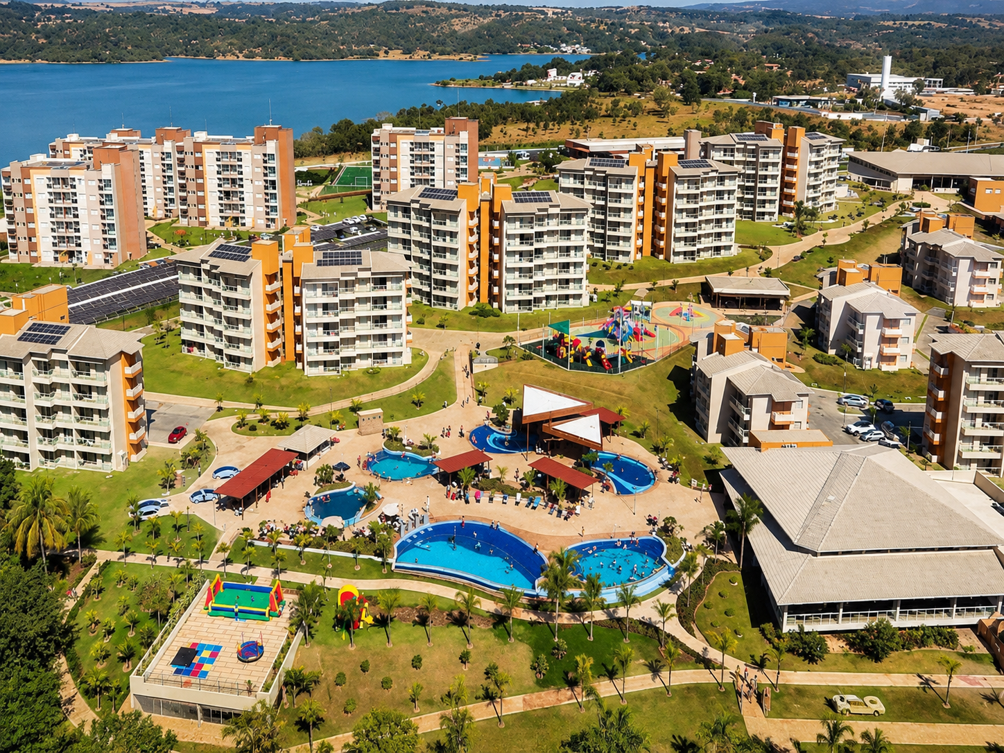 ILHAS DO LAGO ECO RESORT em  - GO – condomínio para aluguel por temporada